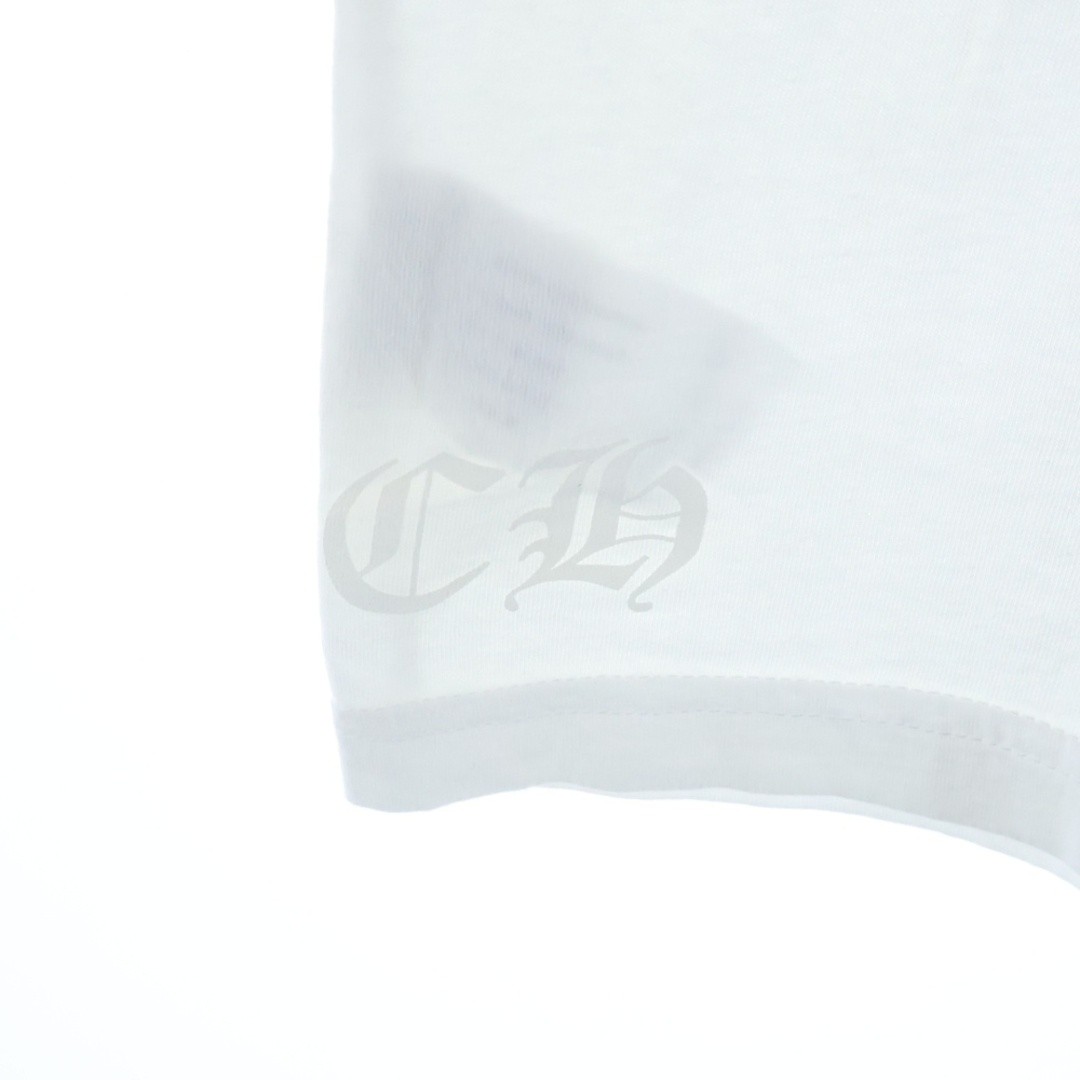 CHROME HEARTS Neon Pink Stripe Logo Tee Striped Short Sleeve T-shirt Top Used 1d thumbnail 6