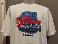 Vintage 90’s Planet Hollywood Sydney Australia T-shirt XL
