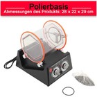 Poliertrommel 5KG Schmuck Poliermaschine Rotary Tumbler Edelsteine Polierer