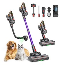 Fieety Battery Vacuum Cleaner 600 W/50 kPa/65 Min, Wireless Vacuum Cleaner with