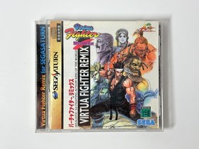 Lot of 3 Sega Saturn Virtua Fighter 1 2 Remix Fighting Games Japan With Manual