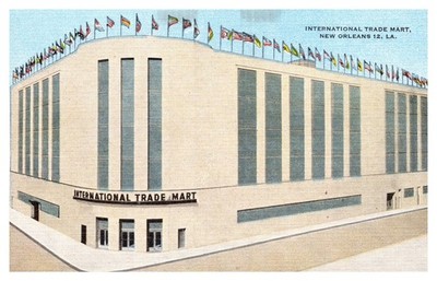 postcard International Trade Mart New Orleans Louisiana B2710