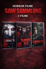 SAW Horror DVD Set Teil II VI VII Sammlung FSK 18