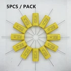 5Pcs/Pack Audiophiler Axial MKP HIFI Crossover Audio Capacitor 250V 1uf-47uf