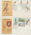 Spanish Sahara  2 FDC  1971 Stamp Day  1971 Child Welfare    good condition