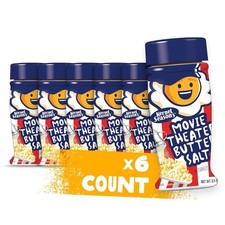 6-KERNEL SEASON'S MOVIE THEATER BUTTER POPCORN SALT/SEASONING 3 OZ EA 07/14/27