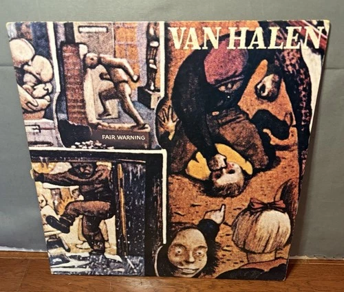 Van Halen Fair Warning 12" Vinyl LP 1981 Warner Bros HS 3540 VG+ VG+
