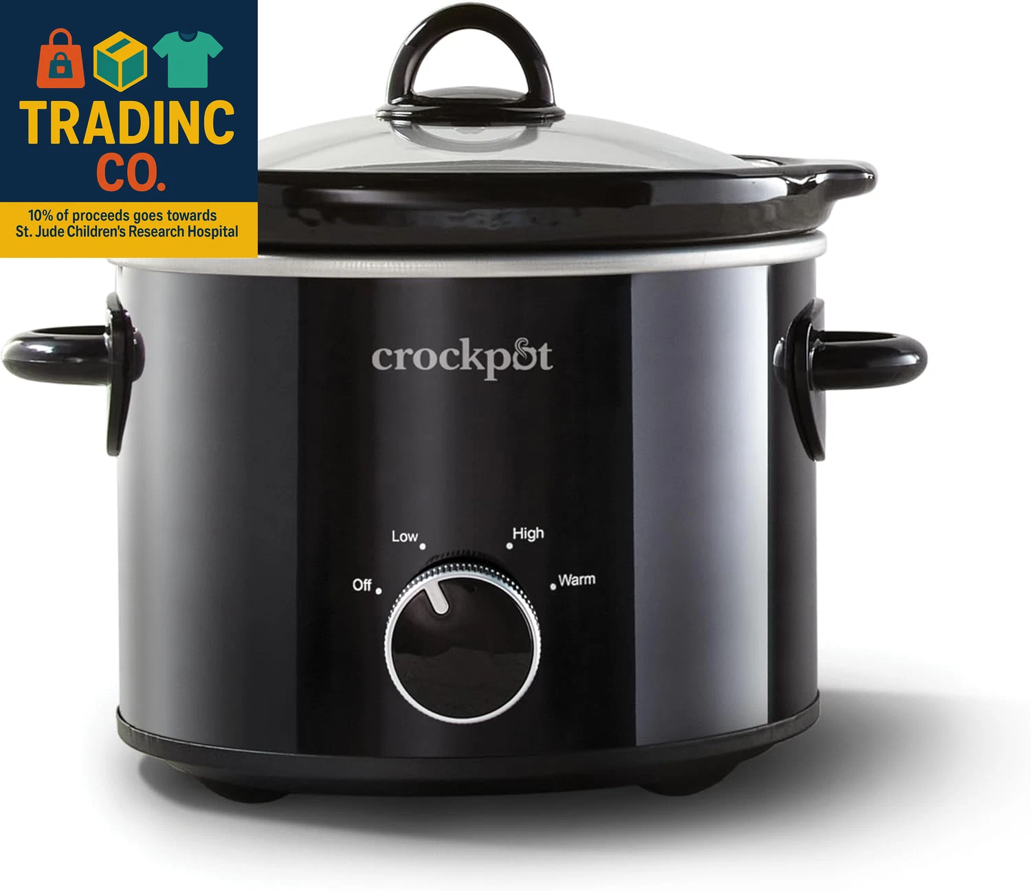 Crockpot 2-Quart Classic Slow Cooker Small Slow Cooker Black