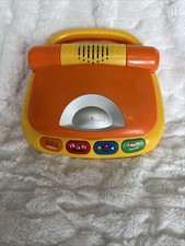 Vtech Tote n Go Laptop - Works - Orange & Yel...