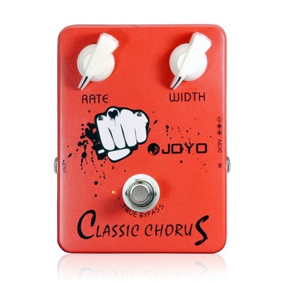 JOYO Classic Chorus Guitar Effect Pedal True Bypass Mini Pedal Pure Analog DC 9V