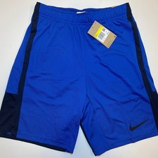 Nike Dri-Fit Hybrid Training Shorts Blue Mens Small DM5944-480