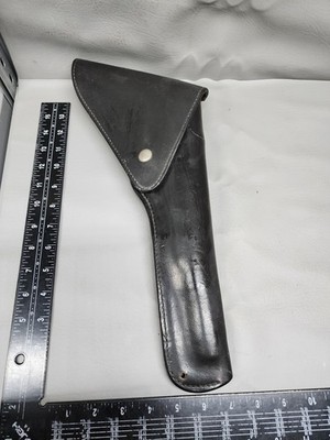 Bianchi #16L .38/.357 Long Black Full Flap Holster