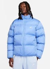 NWT Men's Nike Primaloft Club Puffer Jacket FB7368-450 Polar Blue Sz Medium $200