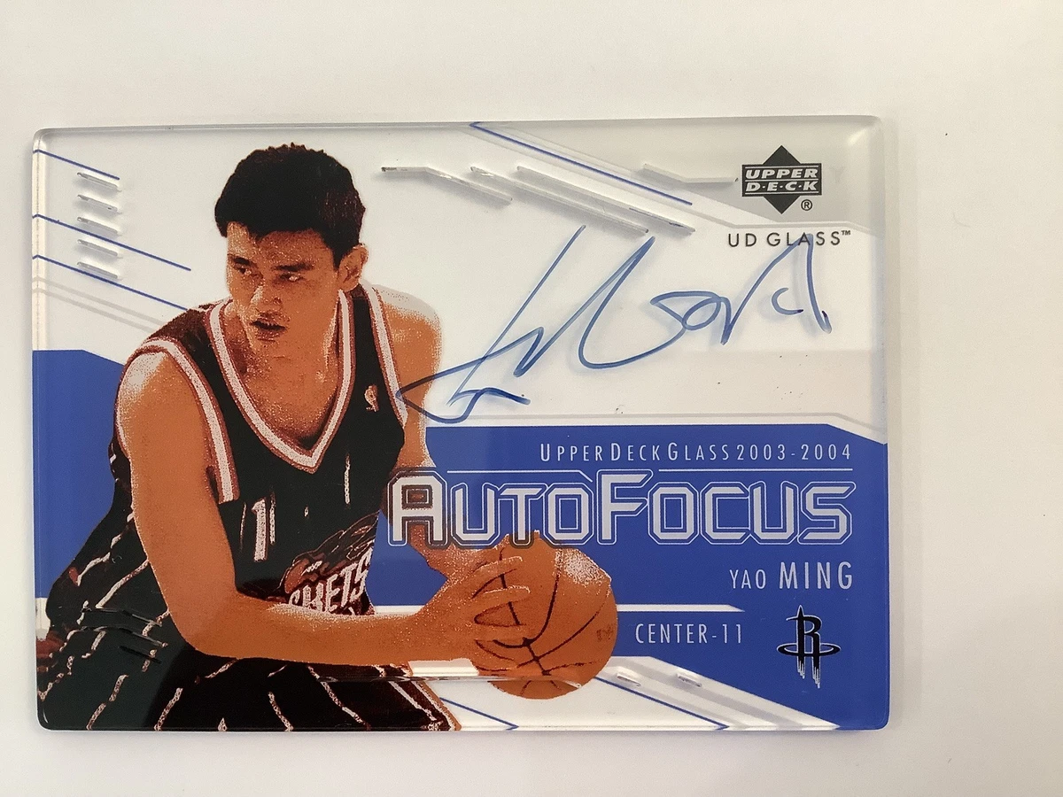 2003-04 UD Glass - Yao Ming #YM for sale | eBay