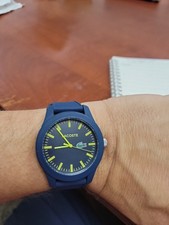 Orologio Lacoste unisex cinturino gomma blu navy indossato pochissimo