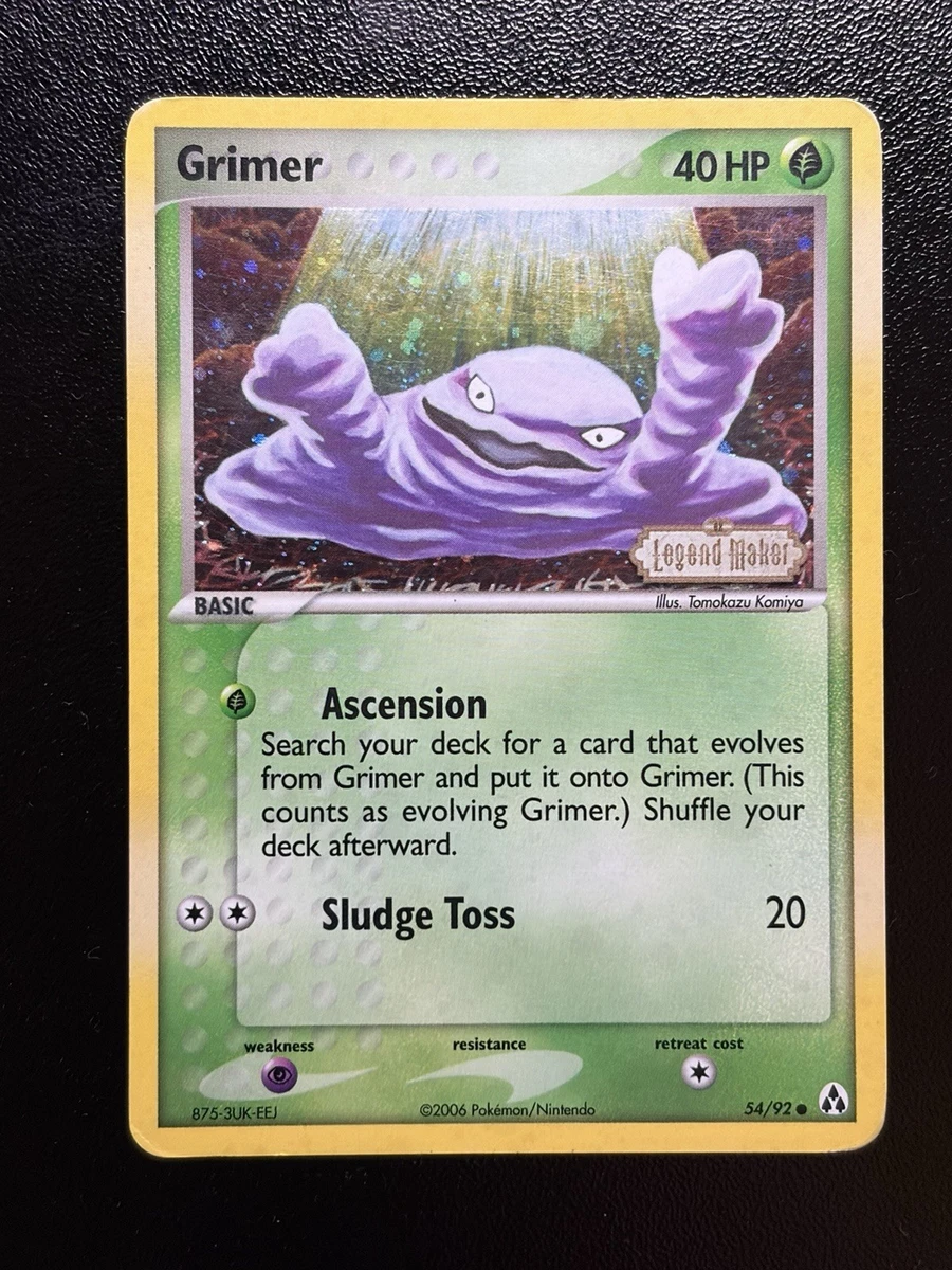Grimer Pokemon Card for sale | eBay