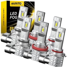 H11 9005 LED Headlight Super Bright Bulbs Kit 8000K White 330000LM High/Low Beam