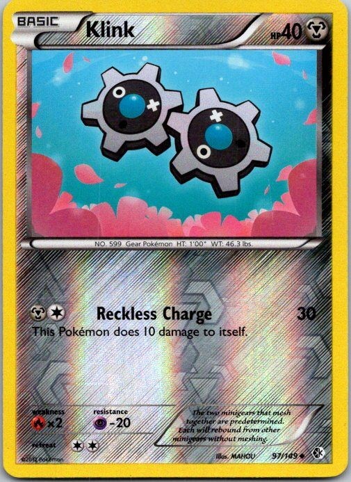 Klink 97/149 Reverse Holo Uncommon Boundaries Crossed LP
