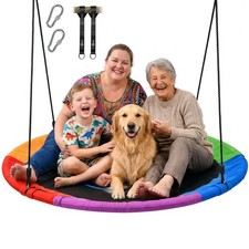 60 Large Saucer Tree Swing for Kids Adults 90...
