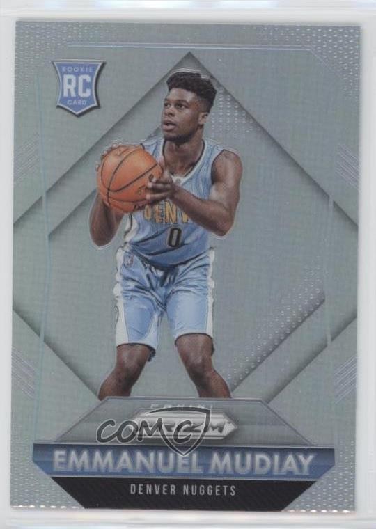 2015-16 Panini Prizm Rookies Silver Prizm Emmanuel Mudiay #316 0nr3