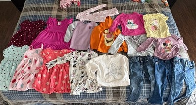  Girls 3T-4T Clothing Lot 