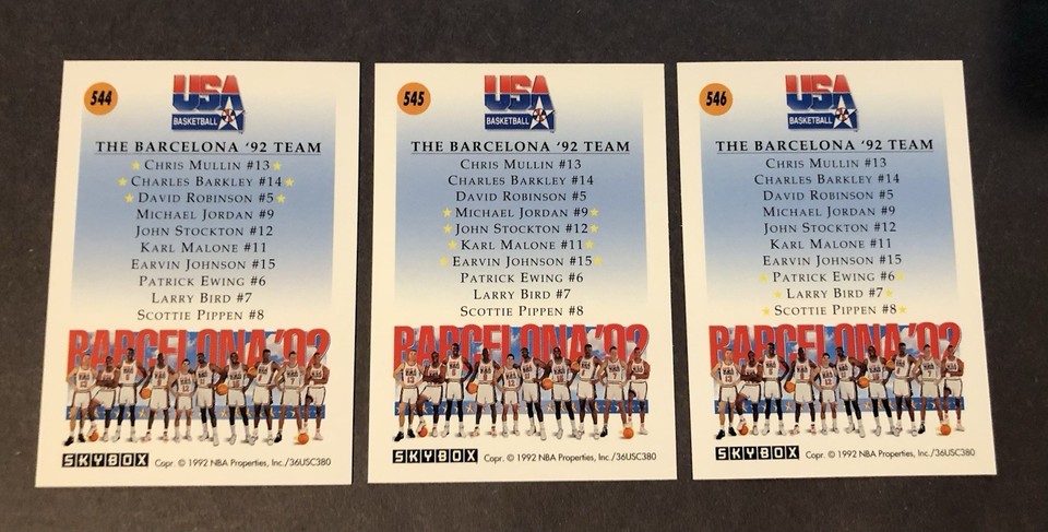 Lot De 23 Cartes Skybox USA - Dream Team 1992 - Near Mint Ou Mieux