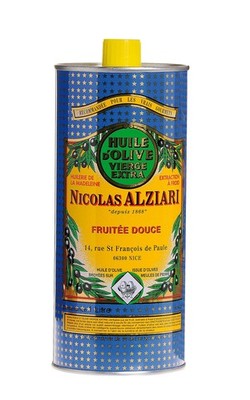 Nicolas Alziari Extra Virgin Olive Oil 34 Fl.oz 1L