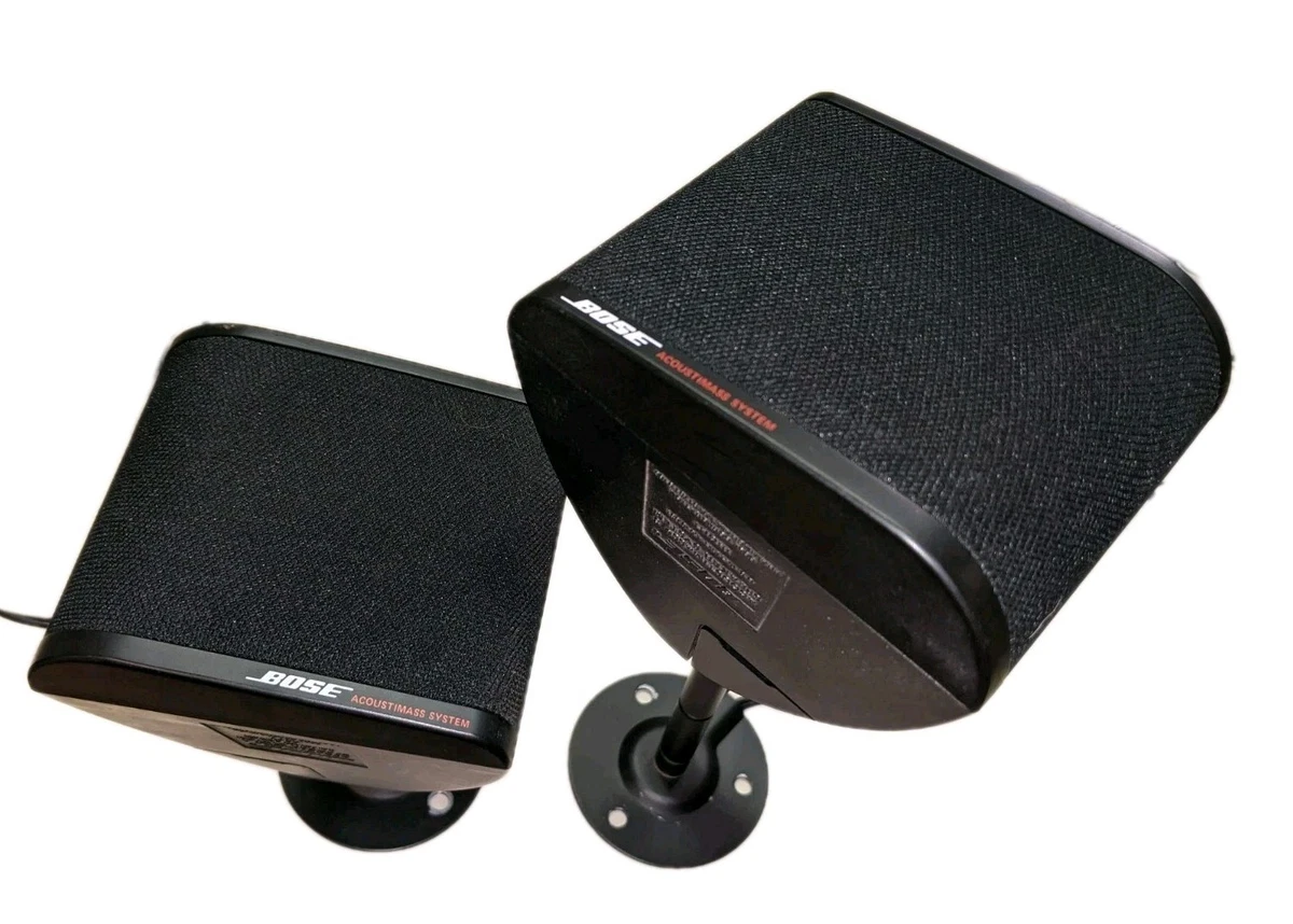 美品 BOSE Acoustimass 3 スピーカーシステム Bose Acoustimass 3 Series III Black Speaker System Subwoofer & 2