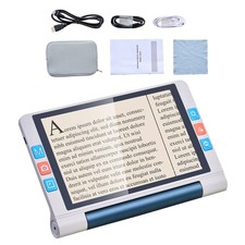 Portable Digital Magnifier 8-inch Touchscreen Electronic Video Magnifier Aid