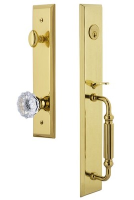 Grandeur FAVFGRFON_ESET_234 Fifth Avenue Solid Brass Rose Keyed - Brass