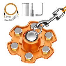 Dog Tie Out Stake and Cable, 360  Swivel Stake No Tangle, Heavy Duty Tether