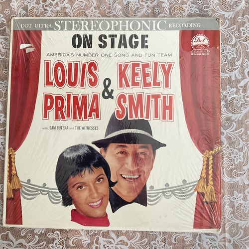 LOUIS PRIMA & KEELY SMITH: on stage DOT 12" LP 33 RPM VG - VG LP 33 - Picture 1 of 2
