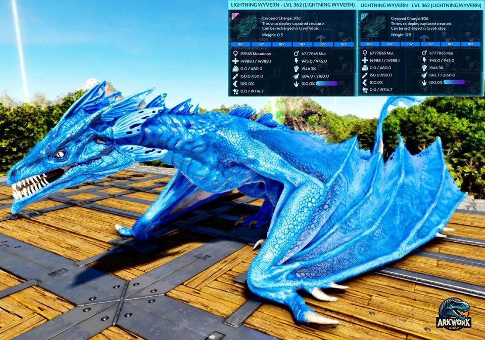 ARK Survival Ascended Tek Giga Nuovo Top Stats 550M PVE - Foto 6