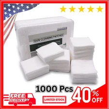 1000PCS Gun Cleaning Patches for Firearms, Highly Absorbent Gun Cleaning Clot...