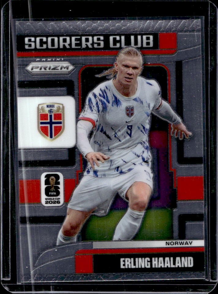 2026 Panini Prizm World Cup Erling Haaland Scorers Club #13 Norway