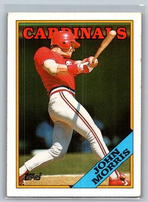 1988 Topps John Morris St. Louis Cardinals #536