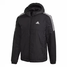 Adidas Men’s Essentials Insulated Hooded Jacket – Winter Warm Puffer Coat