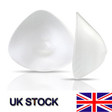 1 Piece Clear Bra Silicone Breast Form Insert Enhancer Pad Swimming Hot Spring