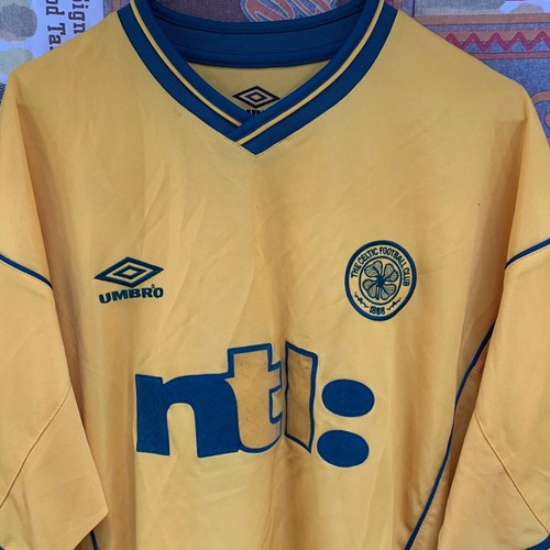 BELLISSIMA MAGLIA DA CALCIO CELTIC FOOTBALL CLUB UMBRO VARTULI 9 VINTAGE SOCCER - Foto 5 di 7