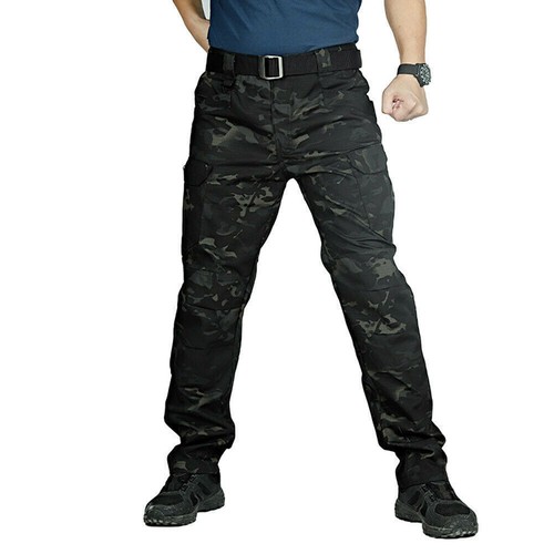 Herren Neu Taktische Hose Outdoor Sports Wander Lang Militär Cargo Wasserdichte - Bild 12 von 42