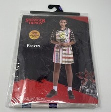 Stranger Things ELEVEN Child Costume Girls Halloween XL 14 16 Brand New