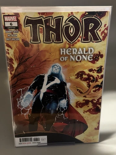 Thor #6 Marvel 2020 Series Death of Galactus Black Winter app 1st Print NM