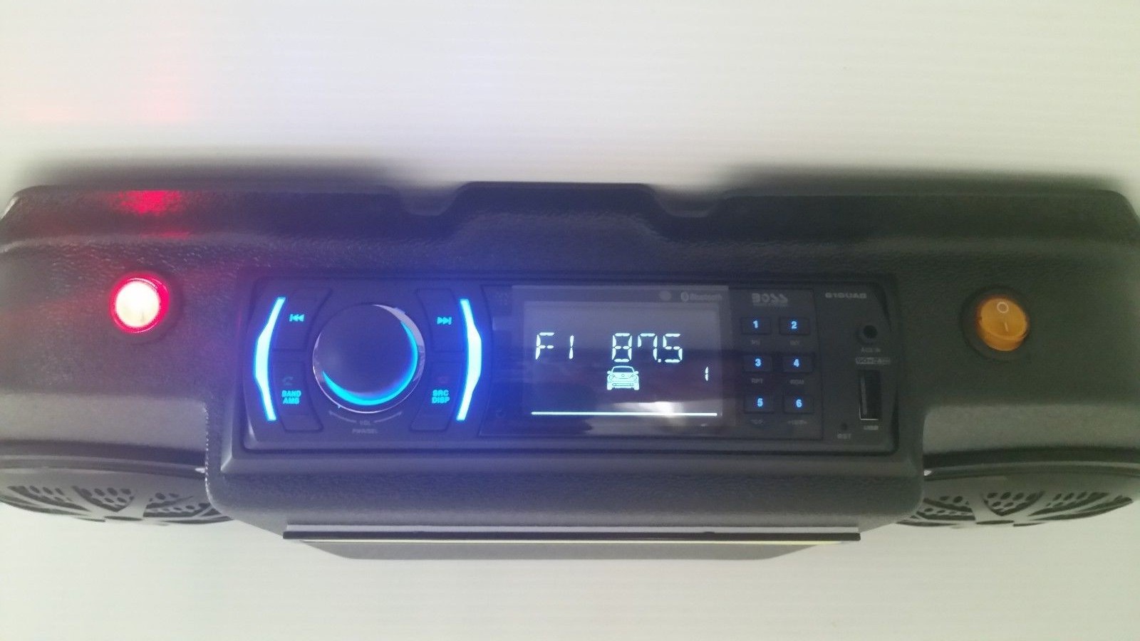 COMPLETE! EZGO TEXTRON TXT GOLF CART OVERHEAD CONSOLE STEREO WITH RADIO