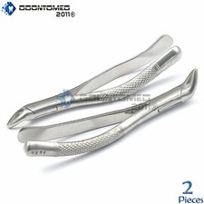 2 O.R GRADE DENTAL SURGERY EXTRACTING EXTRACTION FORCEPS 151S 150S SERRATED