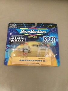Galoob Star Wars Micro Machines Space X-Ray Fleet Collection II (2) AT-AT X-Wing