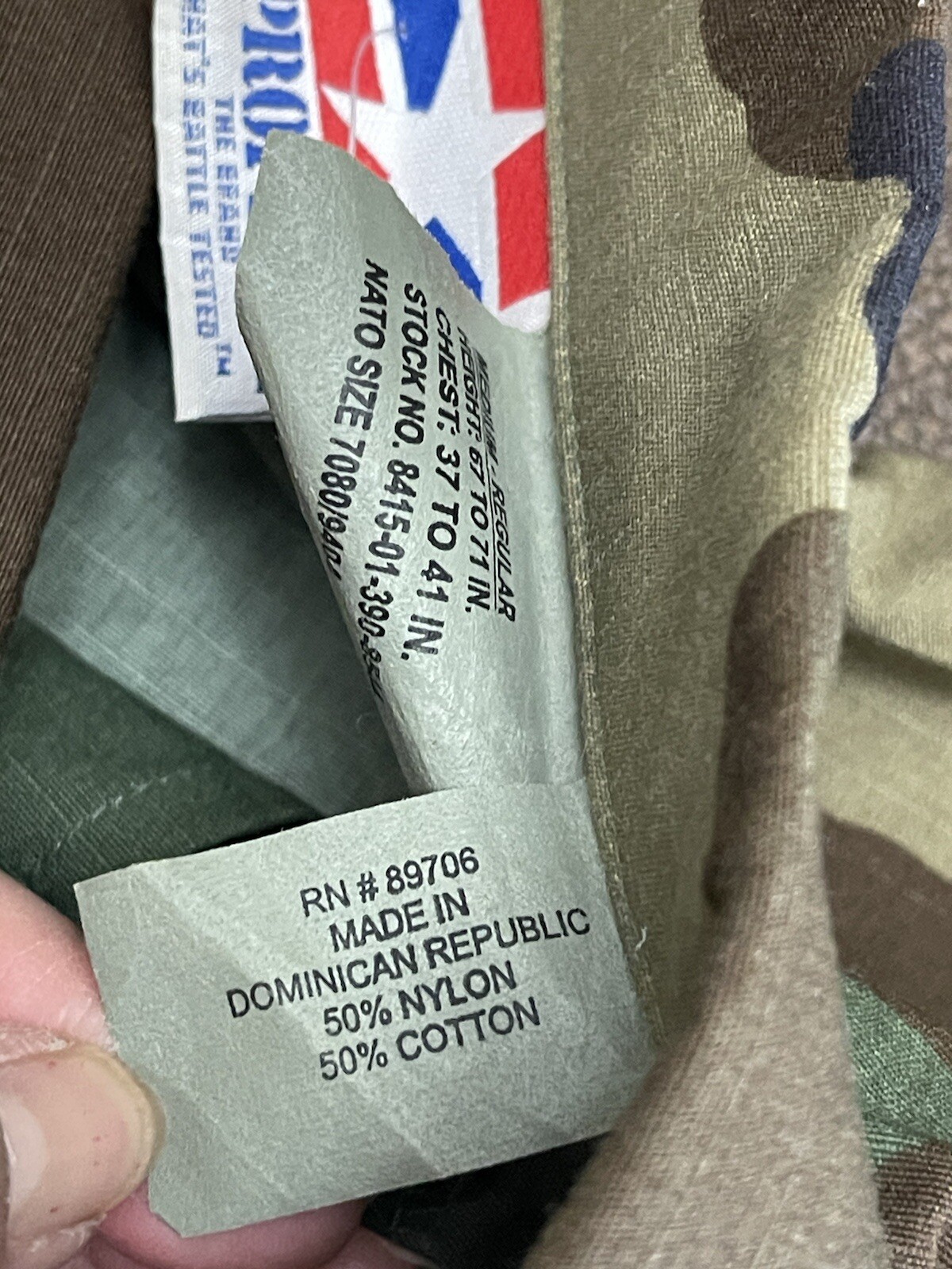 Propper Jacket Mens Medium- Regular Brown Green C… - image 8