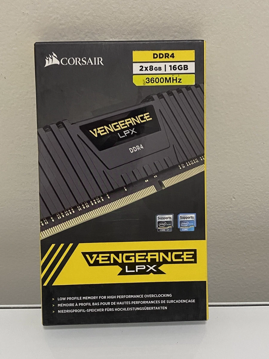 Mémoire RAM - CORSAIR - Vengeance DDR4 - 16GB 2x8GB DIMM - 3200