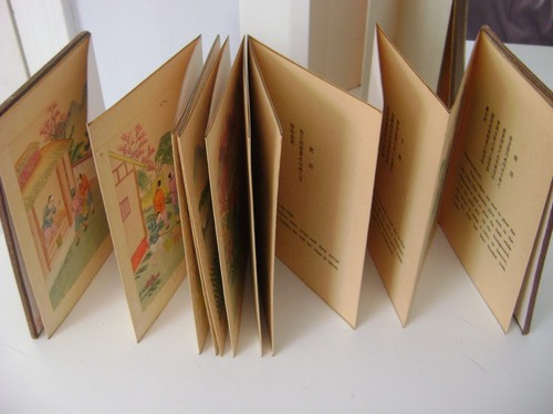 Rare Old Book- Picture story Of Chinese Old Farming-Rice - Picture 2 of 4