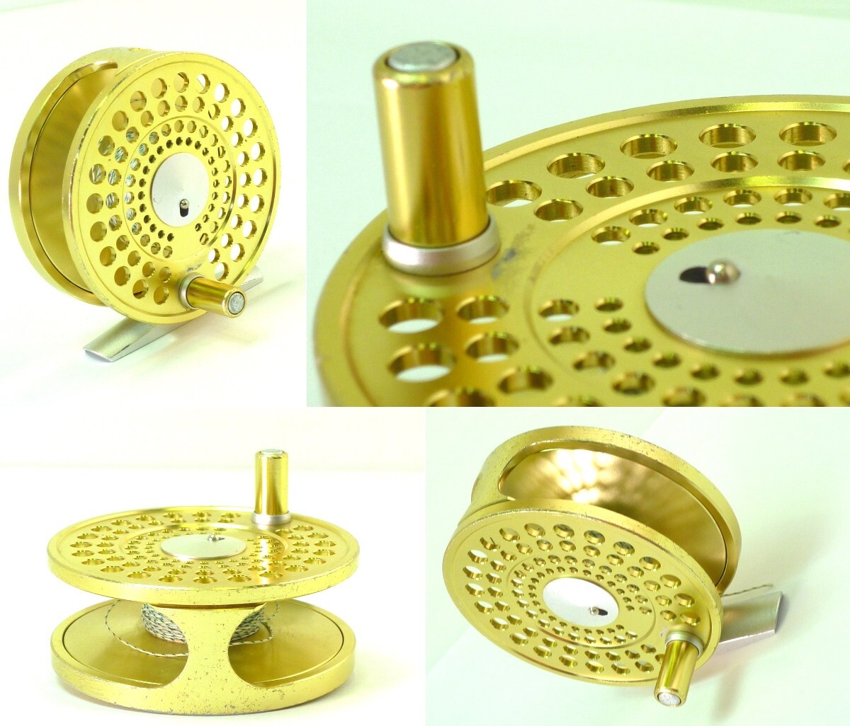 MARRYAT MR 7.5 フライリール　ゴールド　ケース付き フライリール スミス MARRYAT (マリエット) MR 7 5A ゴールド