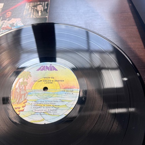 HECTOR LAVOE / WILLIE COLON TROMBON DEJA VU SALSA DURA AGUANILE/ TODO TIENE SU.. - Picture 2 of 4